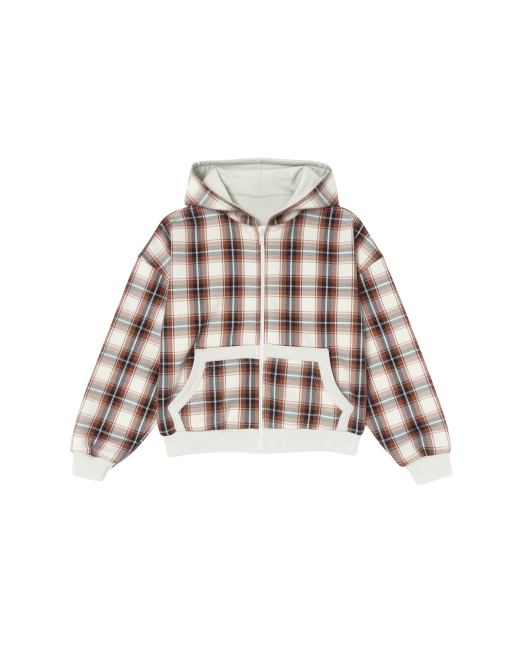 GREY REVERSIBLE HOODIE