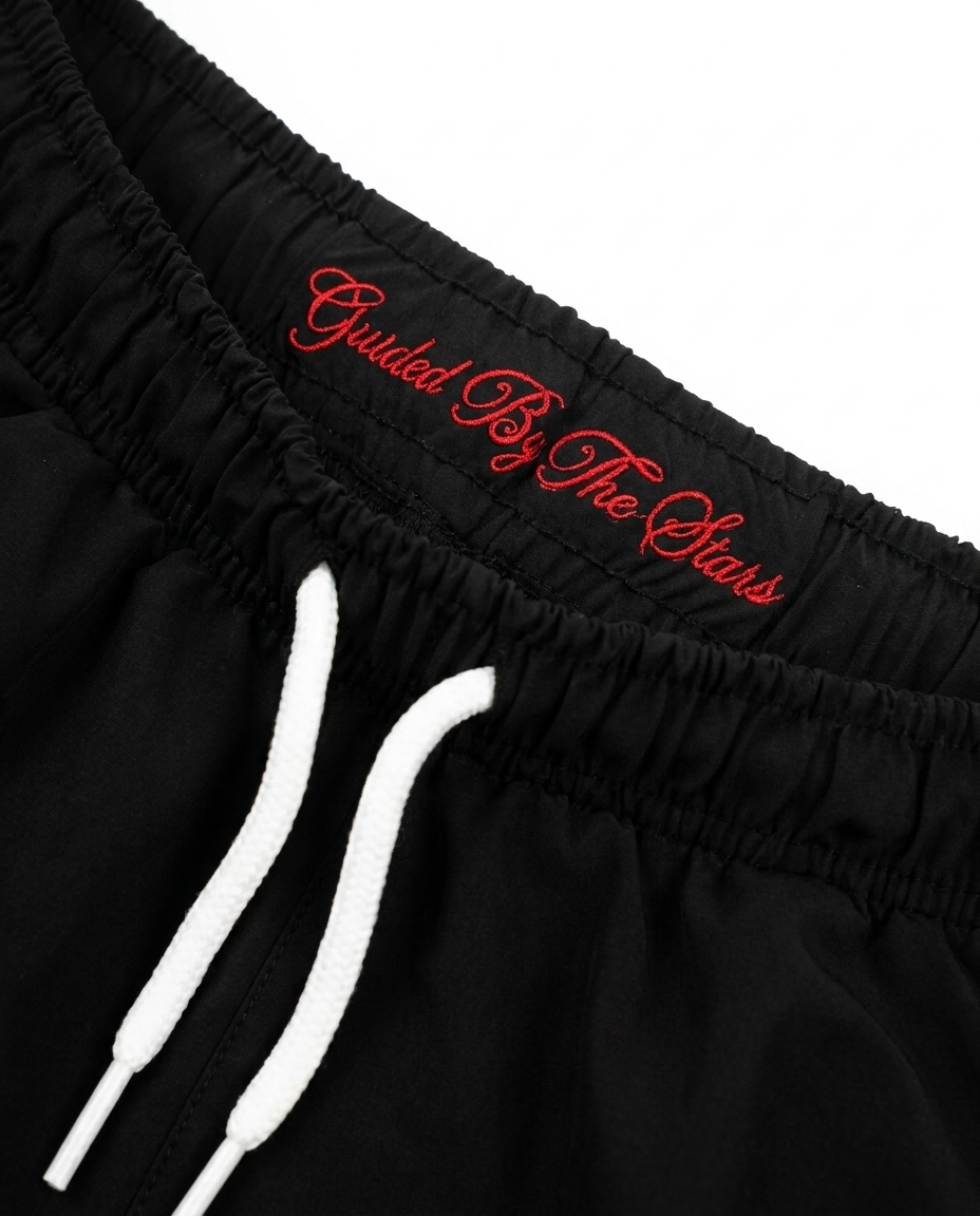 Canis Major Swim Shorts — Guided By The Stars waistband