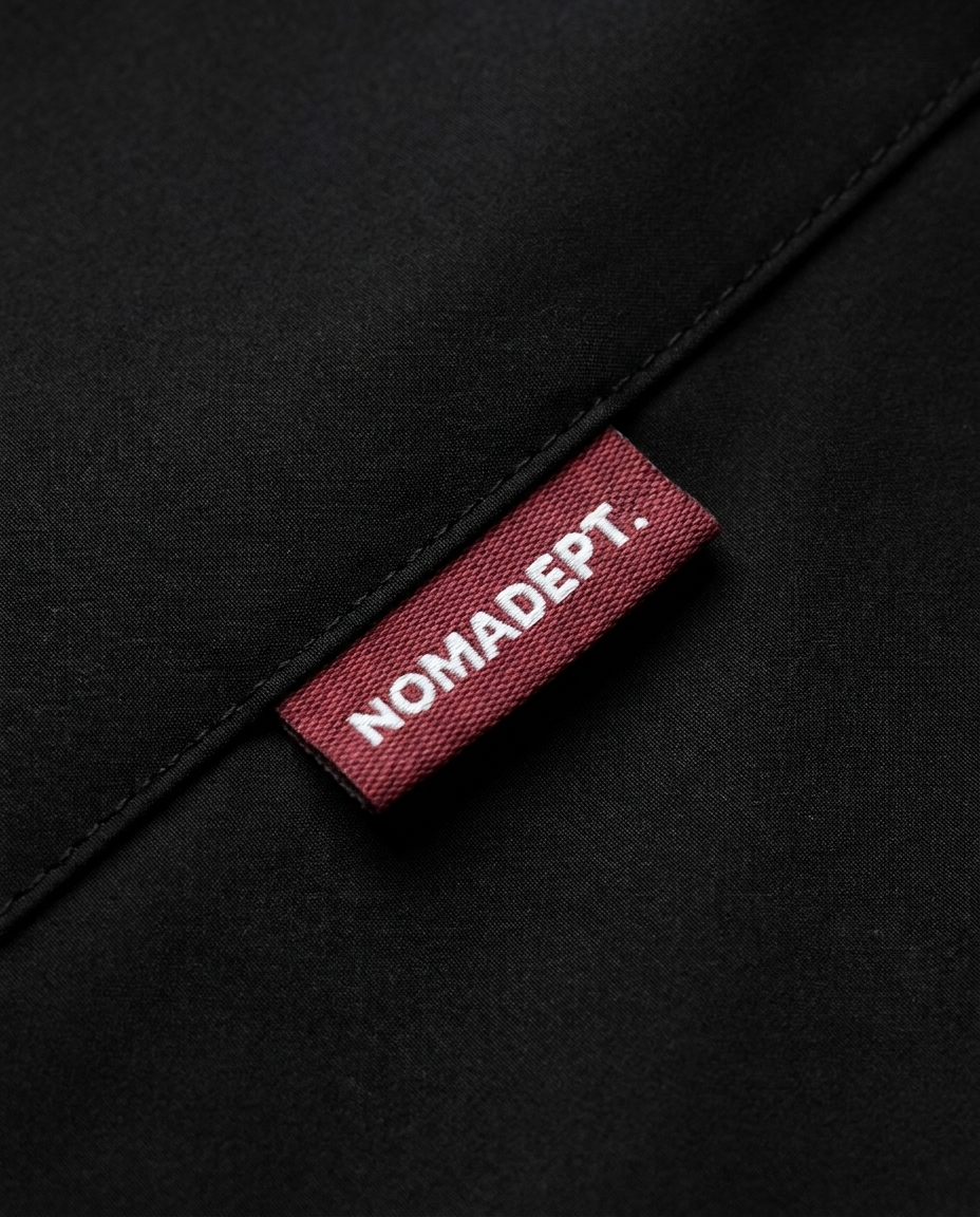 Canis Major Swim Shorts — etiqueta NOMADEPT.