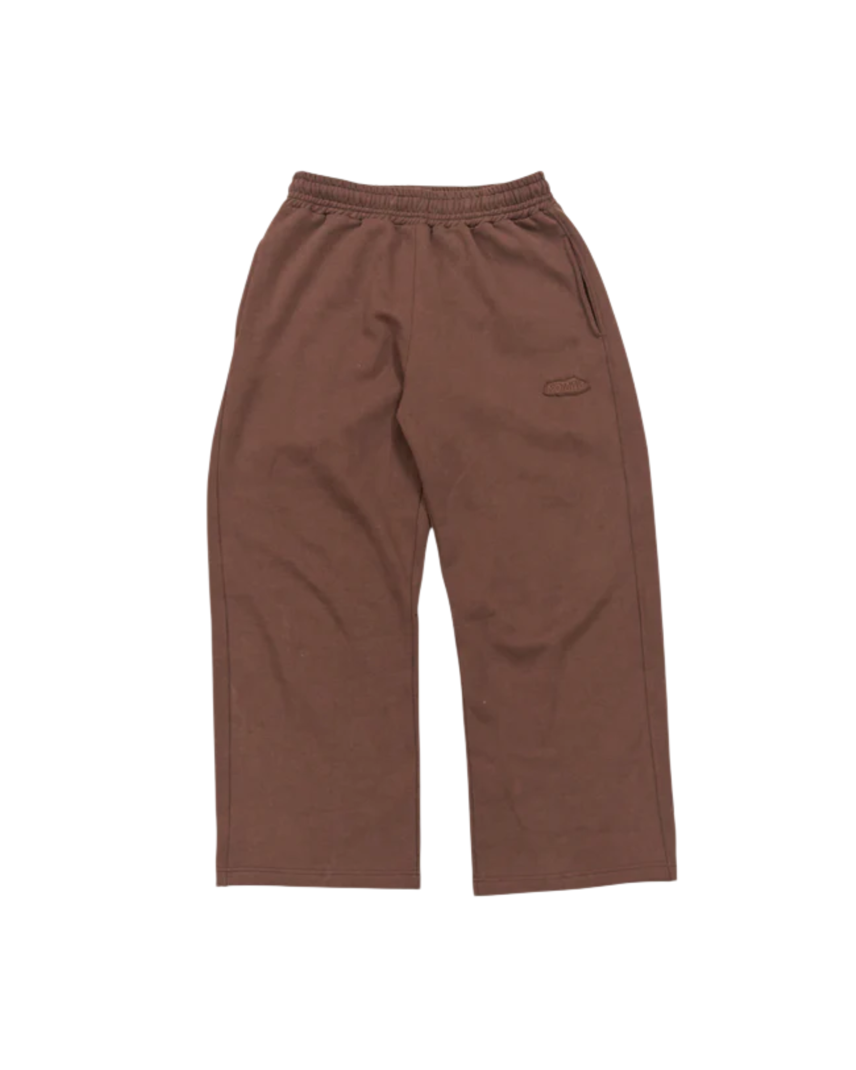 BROWN CORE SWEATPANTS