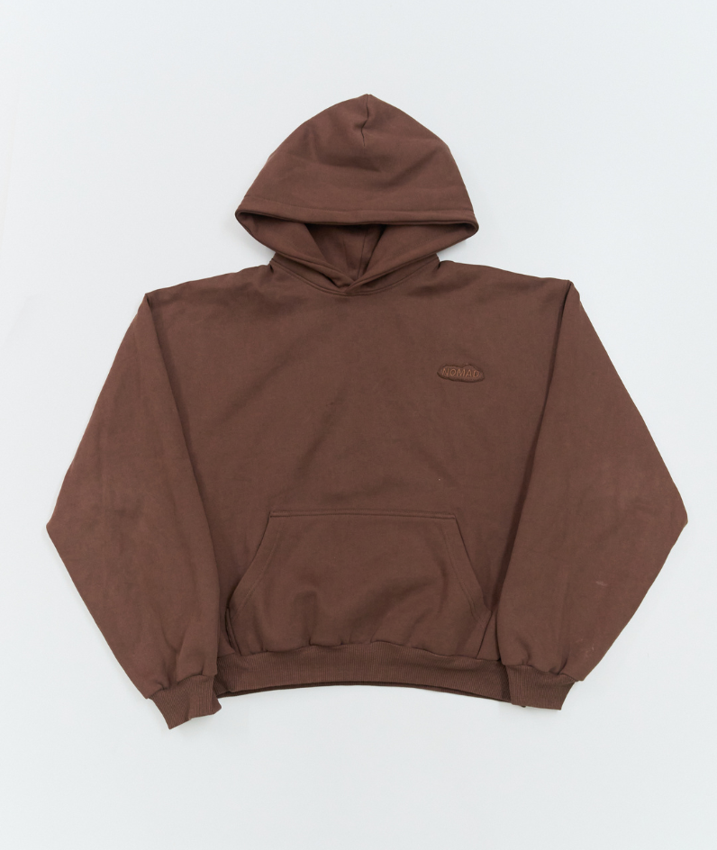 BROWN CORE HOODIE