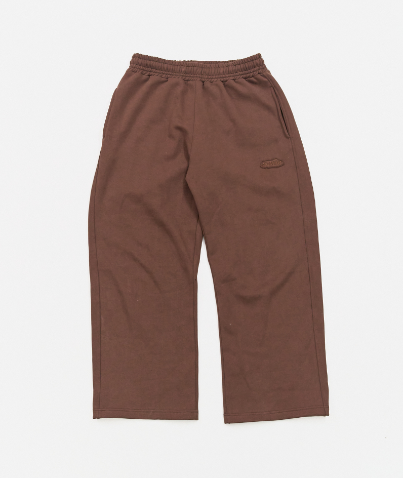 BROWN CORE SWEATPANTS