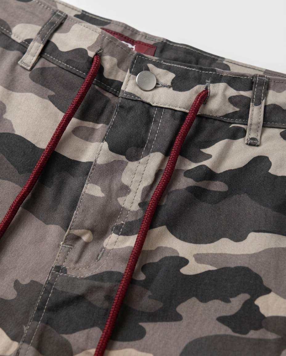 Cygnus Cargo Shorts — waistband detail